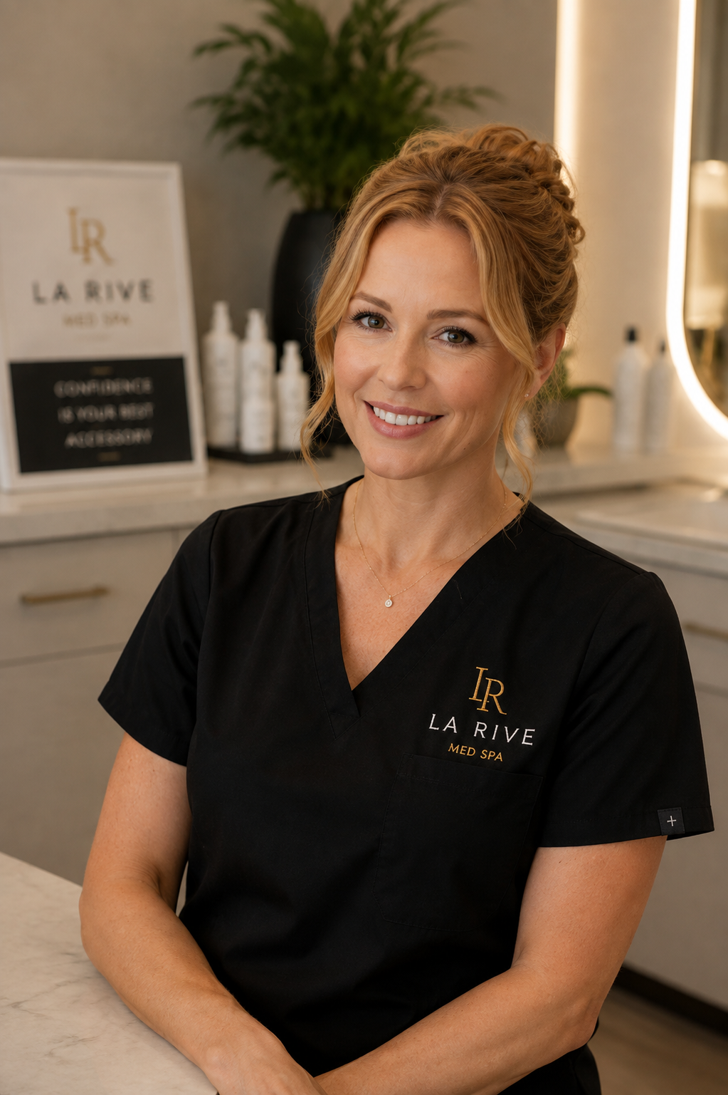 Noelle Brandt, NP, Wellness and Hair Restoration Provider at La Rive Med Spa